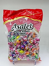 ASALET BİLYE CAM ŞEKER (KOLİ İÇİ=6 KG)