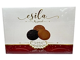 ESİLA HEDİYELİK ÇİKOLATA KIRMIZI 400 GR (KOLİ İÇİ=12 ADET)