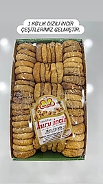 1 KG'LIK DİZİLİ İNCİR (KOLİ İÇİ=20 ADET)