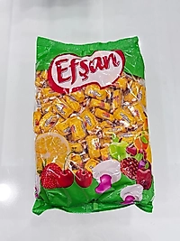 EFŞAN KARAMELLİ TOFFE 1 KG'LIK KOLİ İÇİ*7 KG