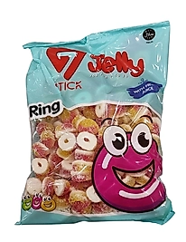 STİCK HALKA JELLYBON 1000 GR (KOLİ İÇİ=12 ADET)