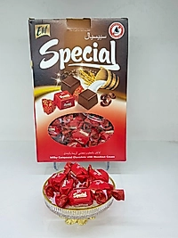 SPECİAL ÇİFT KULAK BAYRAMLIK ÇİKOLATA KAHVERENGİ KUTU (KOLİ=12 KG)