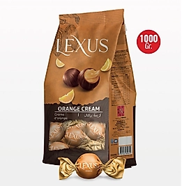 LEXUS PORTAKALLI ÇİKOLATA 900 GR (KOLİ İÇİ=8 KG)