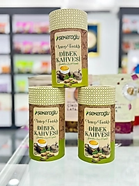 ŞEKEROĞLU SİLİNDİR KUTU ANTEP FISTIKLI DİBEK KAHVESİ (KOLİ İÇİ=12 ADET)