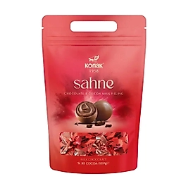 SAHNE - SÜTLÜ KAKAO KREMALI ÇİKOLATA 500 GR (KOLİ İÇİ=12 ADET)
