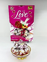 LOVE TORBACIK BAYRAMLIK ÇİKOLATA PEMBE KUTU (KOLİ=12 KG)