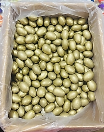 GOLD RENKLİ ÇİKOLATALI BADEM BİRLİK (KUTU=3 KG)